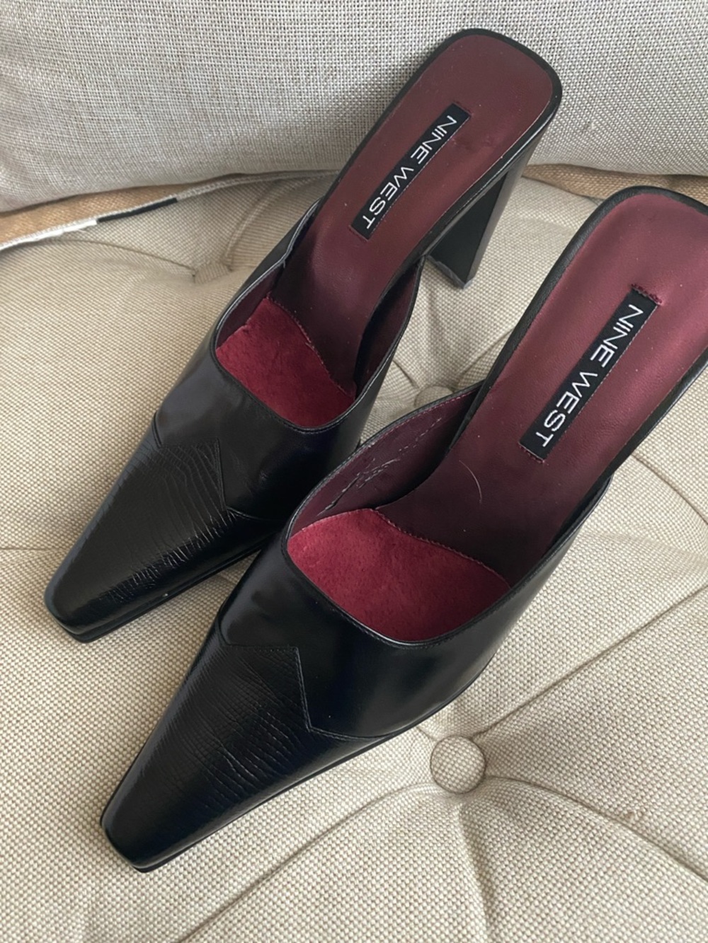 Nine West leather Mule - Picture 1 of 3